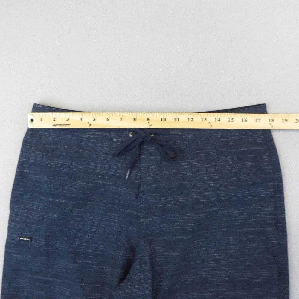 O'Neill Boardshorts Mens 34 Blue Heathered Stretch‎ Swim Surf Beach
